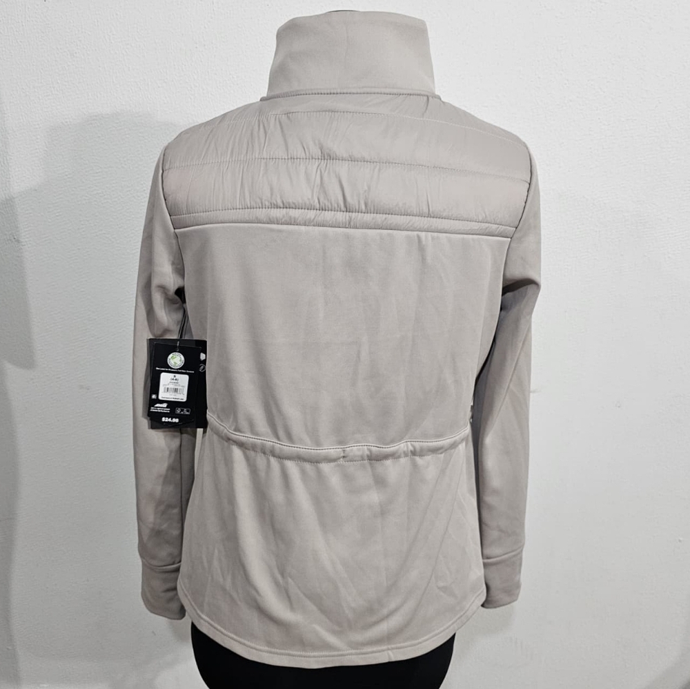 Avia Women's Light Gray Puffer Jacket - Picture 2 of 6